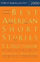 The best American short stories. 2000 : selected from U.S. and Canadian magazines