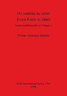 Armes traditionnelles d'Afrique