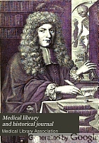 Medical library and historical journal.