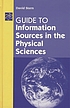 Guide to information sources in the physical sciences by  David Stern 