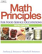 Math principles for food service occupations