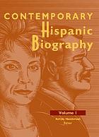 Contemporary hispanic biography. / Volume 1