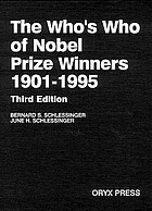 The who's who of Nobel Prize winners, 1901-1995