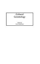 Cultural gerontology