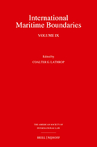 International maritime boundaries