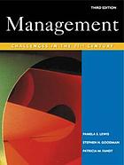 Management : challenges in the 21st century