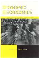 Dynamic economics : quantitative methods and applications