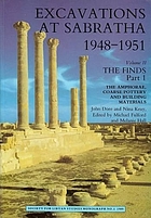 Excavations at Sabratha, 1948-1951 Vol. II : the finds.