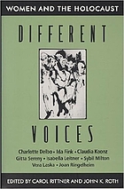 Different voices : women and the Holocaust