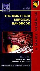 The Mont Reid surgical handbook