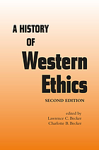 A history of Western ethics