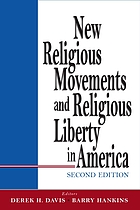New religious movements and religious liberty in America