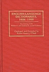 English-language dictionaries, 1604-1900 : the... 著者： Robert Keating O'Neill