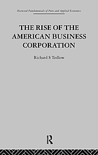 The rise of the American business corporation