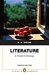 Literature : a pocket anthology 著者： R  S Gwynn