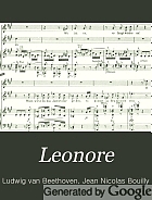 Leonore; Oper in drei Akten.