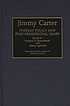 Jimmy Carter : foreign policy and post-presidential years