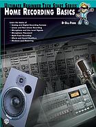 Home recording basics