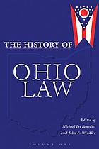 The history of Ohio law