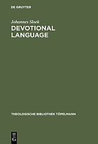 Devotional language