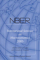 NBER International seminar on macroeconomics 2005