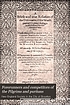 Forerunners and competitors of the Pilgrims and... by  Charles H Levermore 