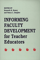 Informing faculty development for teacher educators