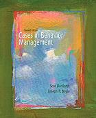 Cases in behavior management