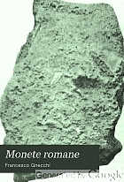Monete romane. Manuale elementare comp.
