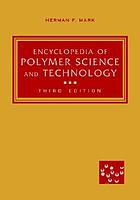 Encyclopedia of polymer science and engineering