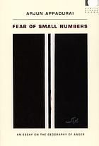 Fear of small numbers : an essay on the geography of anger