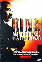 King : man of peace in a time of war