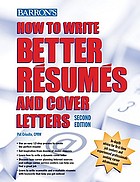 How to write better résumés and cover letters