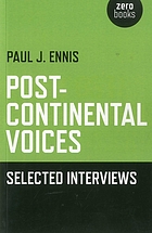 Post-continental voices : selected interviews