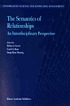 The semantics of relationships : an interdisciplinary perspective