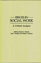 Issues in social work : a critical analysis