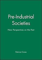 Pre-industrial societies