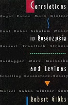 Correlations in Rosenzweig and Levinas