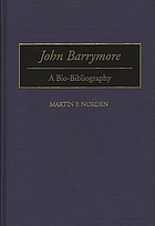 John Barrymore : a bio-bibliography