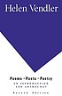 Poems, poets, poetry : an introduction and anthology by Helen Vendler