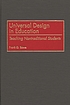 Universal design in education : teaching nontraditional students