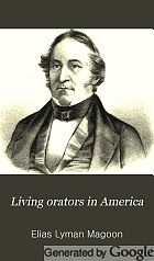 Living orators in America.