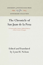The chronicle of San Juan de la Peña : a fourteenth-century official history of the crown of Aragon