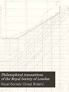 Philosophical transactions.