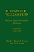 The papers of William Penn