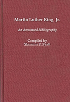 Martin Luther King, Jr. : an annotated bibliography