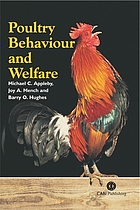 Poultry Behaviour and Welfare Cover Art