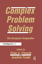 Complex problem solving : the European perspective