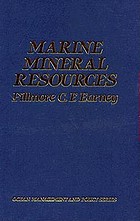 Marine mineral resources