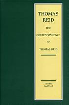 The correspondence of Thomas Reid